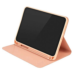 Tucano Étui Folio pour iPad mini 6 / Mini 7 avec Fonction Support et Porte-Stylet Rose clair