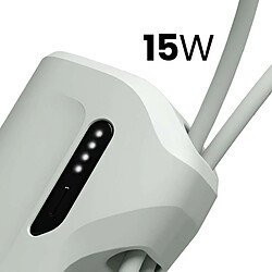 CYGNETT Powerbank Thumboost 5000mAh 2x Ports USB-C 20W avec Câble USB-C Vert pâle pas cher