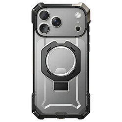 Supcase Coque MagSafe pour iPhone 17 Pro avec Béquille Antichoc 4.5m Bouton Photo Gris 