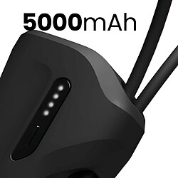 CYGNETT Powerbank Thumboost 5000mAh 2x Ports USB-C 20W avec Câble USB-C Noir pas cher