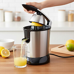 Sokany Presse-Agrumes Électrique 350W 400ml à Extraction Rapide Argent