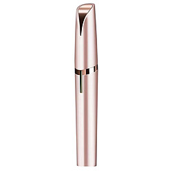 Avizar Tondeuse Électrique pour Sourcils avec Système de Sécurité Rotatif 360° Rose