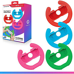 ONIVERSE Lot de 4 Volants pour Manette Joy-Con Nintendo Switch Multicolore