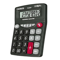 Acheter Avizar Calculatrice de Bureau 12 Chiffres Multifonction avec Écran LCD Noir