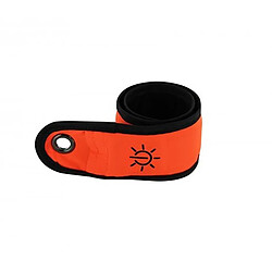 Wantalis Bracelet Réfléchissant Lumineux LED Modèle Illumin8 Orange