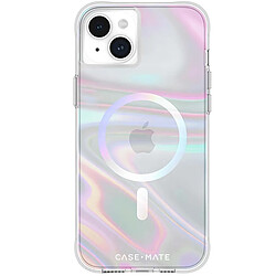 CASE MATE Coque MagSafe pour iPhone 15 Plus Soap Bubble Antichoc Multicolore