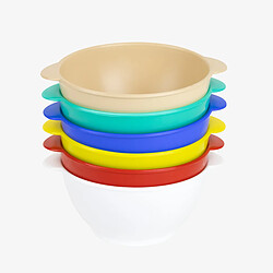 Bols avec anses 50 cl - lot de 6 - couleurs HACCP - Gilac