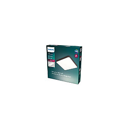 Avis Philips Ledkia Plafonnier LED Carré CCT Sélectionnable Marron 32W avec Télécommande Sélectionnable (chaud-neutre-froid)