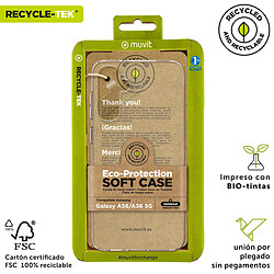 Acheter Protection pour téléphone portable Muvit Galaxy A56/A36 5G Transparent