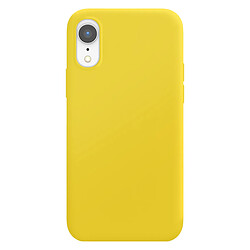 Moxie Coque Antichoc Premium pour iPhone XR Collection ColorSkin en TPU Jaune