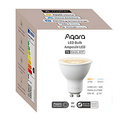 Acheter Aqara Ampoule LED T2 GU10 CCT Intelligent Compatible Matter Zigbee Thread Blanc