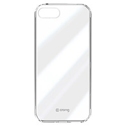Crong Coque Crystal Slim Cover pour iPhone SE 2022 / 2020 et iPhone 8 et 7 Transparent