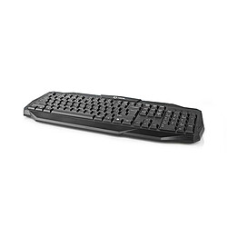 Nedis clavier gaming filaire - Noir pas cher
