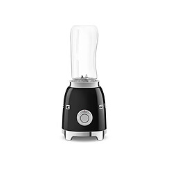 Mini blender 0.6l 300w noir - PBF00BLEU - Années 50 - SMEG