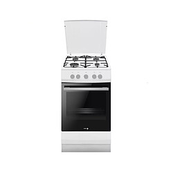 Cuisinière gaz 74l 4 feux blanc - FACG202B - FAGOR