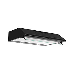 Hotte visière 60cm 322m3/h noir - AHC632BK - AIRLUX