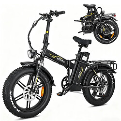 EMOKO Vélo électrique pliant C94- batterie 48V 35Ah - Moteur 1500W (PIC) - Autonomie 140km - - SHIMANO 7 vitesses - Vitesse 50km/h