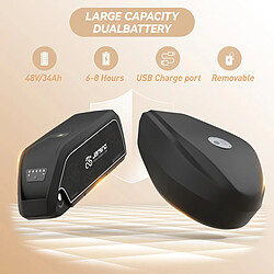 Avis JANSNO X70 - Vélo Électrique adulte Moteur 1000W - Dual Batterie 48V (14Ah+20Ah) - Autonomie 100km - Shimano 7 Vitesses - 20x4.0" LCD Intelligent