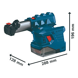 Bosch GDE 18V-12 Professional Aspirateur intégré ( 1600A028H6 ) pour GBH 18V-22