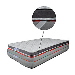 Mercado do Colchão SobreMatelas Topper Viscoélastique Taille 200 x 160 cm Hauteur 10 cm pas cher