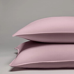 Cotton & Co Taie d'oreiller en percale lavée de coton 120 fils