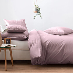 Cotton & Co Housse de couette en percale lavée de coton 120 fils