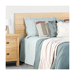 Pegane Tête de lit en pin massif pour lits de 90 et 105 cm couleur miel - Longueur 110 x Hauteur 45 cm