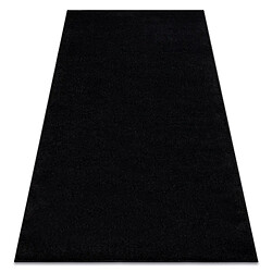 RUGSX Tapis ETON PLUS noir, unicolore, uniforme, uni 300x350 cm