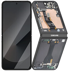 Samsung Écran Intérieur AMOLED Complet pour Galaxy Z Flip 6 Service Pack Noir