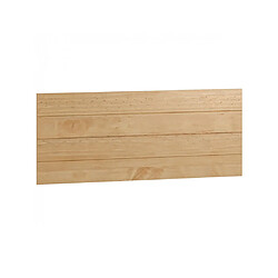 Pegane Tête de lit en pin massif pour lits de 90 et 105 cm couleur miel - Longueur 110 x Hauteur 45 cm
