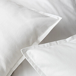 Cotton & Co Taie d'oreiller en percale de coton 120 fils