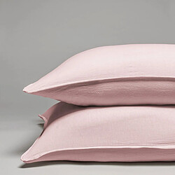 Cotton & Co Taie d'oreiller en pur lin lavé français