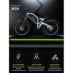 Acheter Vélo électrique DUOTTS N26 750Wx2 48V 20AH