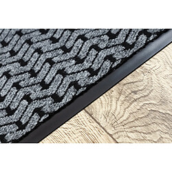 RUGSX Paillasson antidérapant DUNLOP 0902 gris - intérieur, extérieur 50x80 cm pas cher