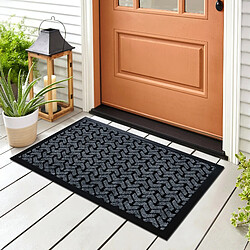 Acheter RUGSX Paillasson antidérapant DUNLOP 0902 gris - intérieur, extérieur 50x80 cm