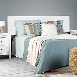 Acheter Pegane Tête de lit en pin massif coloris Blanc - Longueur 155 x Hauteur 45 cm