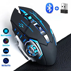 Souris de Jeu Gamer, USB/Bluetooth, Rechargeable