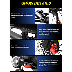 Vélo électrique DUOTTS N26 26" 750Wx2 Suspension intégrale pas cher