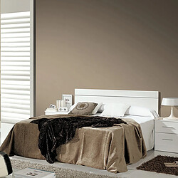 Pegane Tête de lit pour lit de 135 et 150 cm coloris Blanc - Longueur 158 x Hauteur 40 x Profondeur 1,5 cm