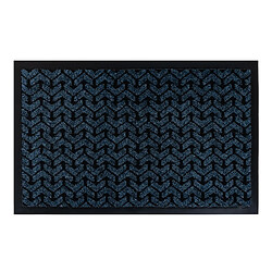 RUGSX Paillasson antidérapant DUNLOP 0800 bleu - intérieur, extérieur 50x80 cm