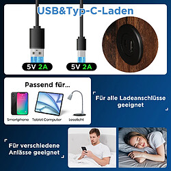 Acheter Blossom Paris Lit simple avec charge sans fil USB C, lit capitonné cadre 90x200cm, cadre avec rangement, lattes bois, coton gris
