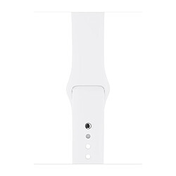 Avis Bracelet Sport pour Apple Watch | 38/40/41/42 mm - Taille M/L - Blanc
