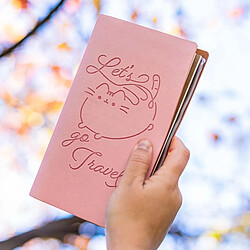 Acheter Pusheen Carnet de Voyage Format B6 avec 2 Carnets Interchangeables et Pochette Rose