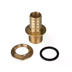 Klasebo Raccord Citerne Eau de Pluie 1 1/4 Pouce - Traversée de Paroi pour Cuve 25mm