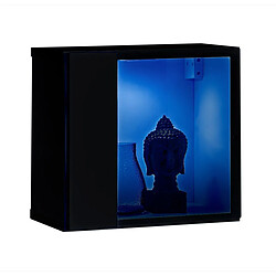 Paris Prix Bloc Mural LED Design Switch V 30cm Noir