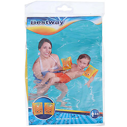 Bestway Brassards de Natation pour Enfants avec Motif Ananas Léger et Pratique Orange pas cher