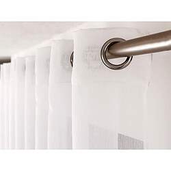 Avis Voilage Sablé grande hauteur Blanc 140 x 280 cm - Enjoy Home