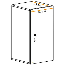 Paris Prix Bloc Mural Design Switch IV 60cm Gris