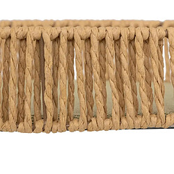 Atmosphera Lot de 3 Plateaux Ovales Ali 39cm Naturel pas cher