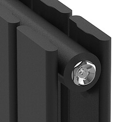 Acheter Helloshop26 Radiateur à panneaux design double 1097 watts acier 60 x 80 cm noir 03_0010472